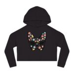 Women’s Cropped Hooded Sweatshirt - Image 7