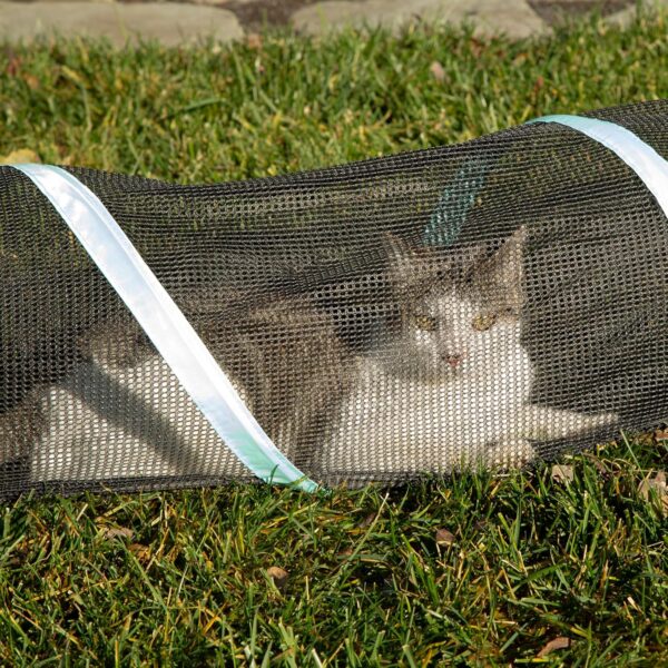 Kitty City Outdoor Catio Furniture and Play Kits for Cats, 10' Tunnel/Medium