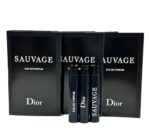 Dior Christian SAUVAGE MEN Sample Perfume EDP Vial 1 ml /0.03 oz – 3 PCS – Set of 3