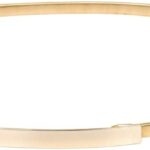 GRACE KARIN Women Skinny Metal Cinch Belt Gold Waistband Elastic Waist Belt CL633