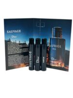 Dior Christian SAUVAGE MEN Sample Perfume PARFUM Vial 1 ml /0.03 oz – 3 PCS