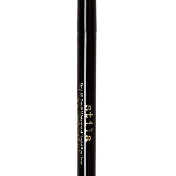 stila Waterproof Liquid Eye Liner, Stay All Day Makeup with Fine Brush Tip Lasting Satin Finish, Smudge-Proof & Transfer-Resistant