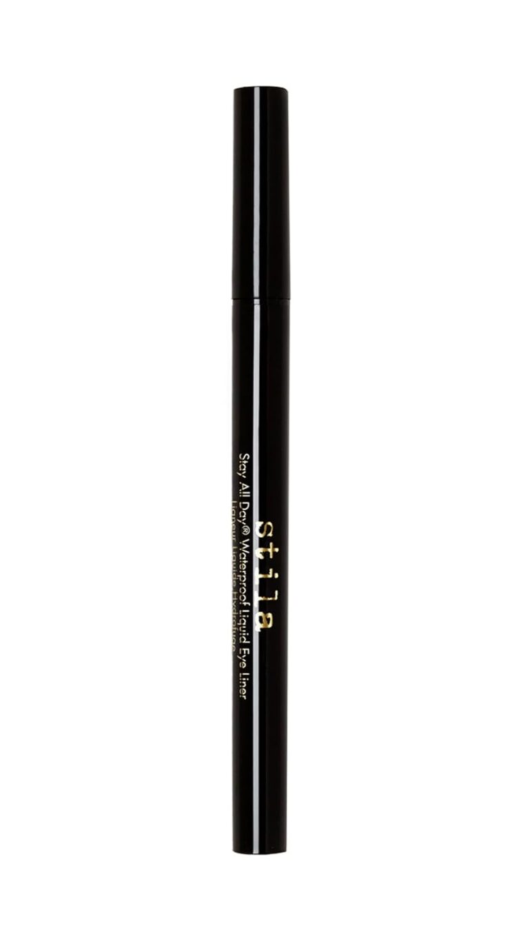 stila Waterproof Liquid Eye Liner, Stay All Day Makeup with Fine Brush Tip Lasting Satin Finish, Smudge-Proof & Transfer-Resistant