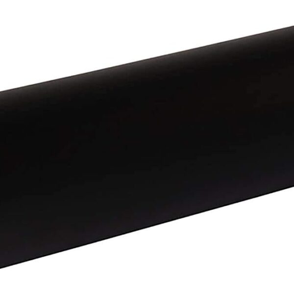 Therapist's Choice Full Round Massage Table Bolster Pillow Cushion 6 R x 26 L (Black)