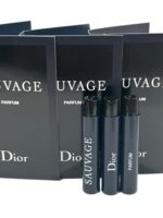 Dior Christian SAUVAGE MEN Sample Perfume PARFUM Vial 1 ml /0.03 oz – 3 PCS