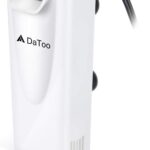 DaToo Aquarium Power Filter In-Tank Ultra Silent Small Fish Tank Filter 3W For Aquarium 1 to 10 Gallon Tank, 1 Yr Warranty