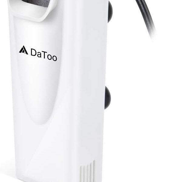 DaToo Aquarium Power Filter In-Tank Ultra Silent Small Fish Tank Filter 3W For Aquarium 1 to 10 Gallon Tank, 1 Yr Warranty