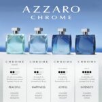 Azzaro Chrome Eau de Parfum – Fresh Aquatic Mens Cologne – Fougre, Aromatic & Woody Fragrance – Citrus Notes of Green Mandarin – Lasting Wear – Classic Clean Scent – Luxury Perfumes for Men