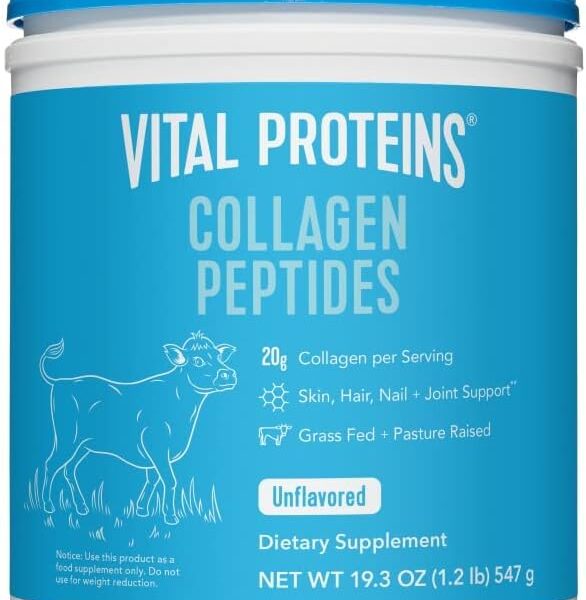 Vital Proteins, Unflavored Collagen Peptides, 20 Ounce