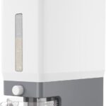 Lifewit Rice Dispenser 25 Lbs(11.3kg), Rice Storage Container Sealed Moisture Proof with Measuring Cup for Kitchen Pantry Household, BPA-Free, 1 Pack Grey