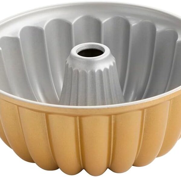 Nordic Ware Elegant Party Bundt Pan, 22.3 x 9.3 cm, Gold