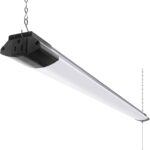Barrina BS84 LED Shop Light for Garage, 10000LM, 84W, 4FT, 5000K Linkable Light Fixture for Workshop, Basement, Hanging or Flush Mount, Heat Dissipation with Pull Chain Switch, ETL,1 Pack