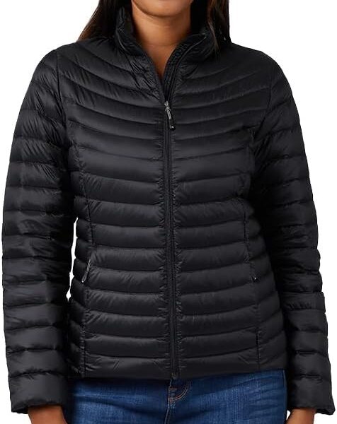 32 Degrees Heat Womens Ultra-Light Down Packable Jacket  Lightweight Down Travel Puffer
