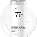 Anua Heartleaf 77 Soothing Toner, Moisturizing & Calming Facial Toner for Glass Skin, Hyaluronic Acid, Lightweight Hydration for Sensitive Skin, Redness Relief, Korean Skincare, 8.45 fl.oz