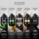 Viktor&Rolf – Spicebomb Eau de Toilette Extreme Men’s Cologne Set – Woody & Spicy – With Notes of Citrus & Tobacco – 3 Fl Oz & 0.3 Fl Oz