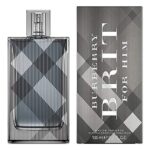 Burberry Brit Eau de Toilette Woody Men’s Cologne With Notes of Cedarwood, Green Mandarin, Wild Rose & Tonka Bean Long Lasting Fragrance
