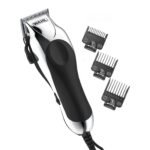 Wahl USA Chrome Pro Corded Clipper Complete Haircutting Kit for Men  Powerful Total Hair Clipping, Beard Trimming, & Grooming - Model 3024635