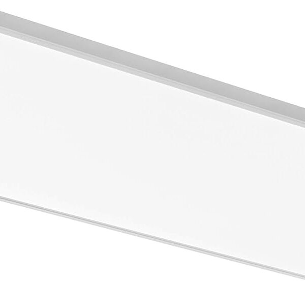 Lithonia Lighting CPANL 2x4 LED Flat Panel Light, 2 ft. by 4 ft. LED Light Panel, Ceiling Lighting Fixture, 4000 Lumens, 3500K/4000K/5000K Switchable CCT, Includes Direct Ceiling Mount Bracket, White
