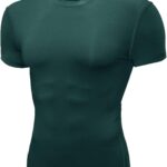 SPVISE Compression Shirt Men Short Sleeve Cool Dry Athletic T-Shirt for Sports Gym Running Workout Top Breathable Undershirts