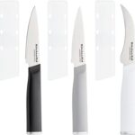 KitchenAid Paring Knife Set, Stainless Steel Kitchen Knife Set, Razor-Sharp Blades, 3 Piece, Multicolor