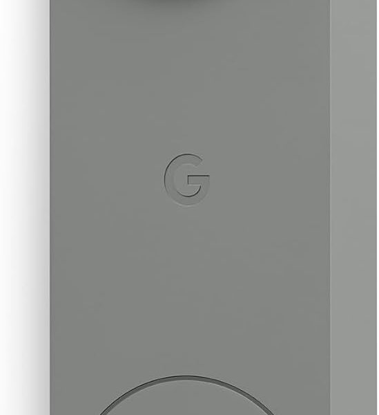 Google Nest Doorbell (Wired, 3rd Gen) - 2K Video and Gemini, Live View, Night Vision, 2-Way Audio - Works with Google Home - 2025 Model - Hazel