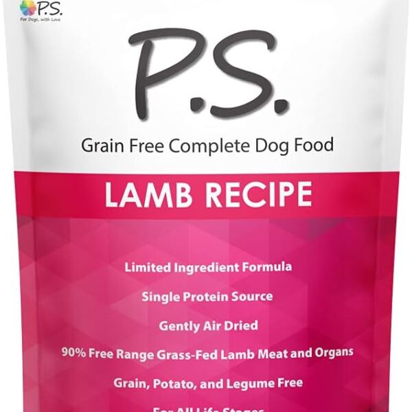 Ps for Dogs 100% Hypoallergenic Dog Food - No More Paw Licking & Skin Scratching Solves Allergies Naturally - No More Harmful Shots, Pills & Expensive Prescription Food