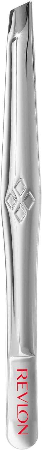 Revlon Multipurpose Hair Removal Tweezer, High Precision Slant Tip Tweezers for Men, Women & Kids, Stainless Steel (Pack of 1) Revlon Multipurpose Hair Removal Tweezer, High Precision Slant Tip Tweezers for Men, Women & Kids, Stainless Steel (Pack of 1)