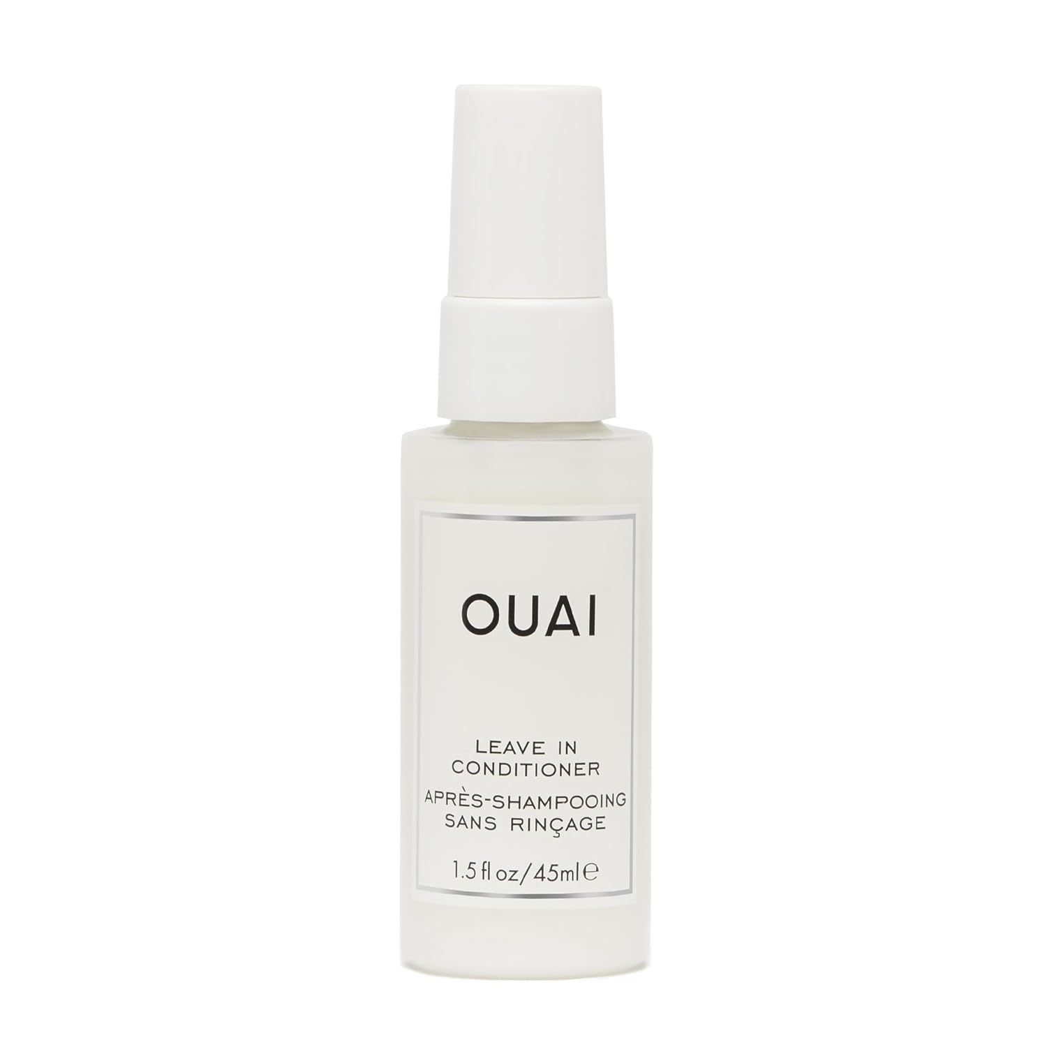 OUAI Leave In Conditioner & Heat Protectant for Hair - Prep Hair for Styling or Use as Detangling Spray to Fight Frizz & Flyaways - No Parabens, Sulfates or Phthalates (1.5 oz) OUAI Leave In Conditioner & Heat Protectant for Hair - Prep Hair for Styling or Use as Detangling Spray to Fight Frizz & Flyaways - No Parabens, Sulfates or Phthalates (1.5 oz)