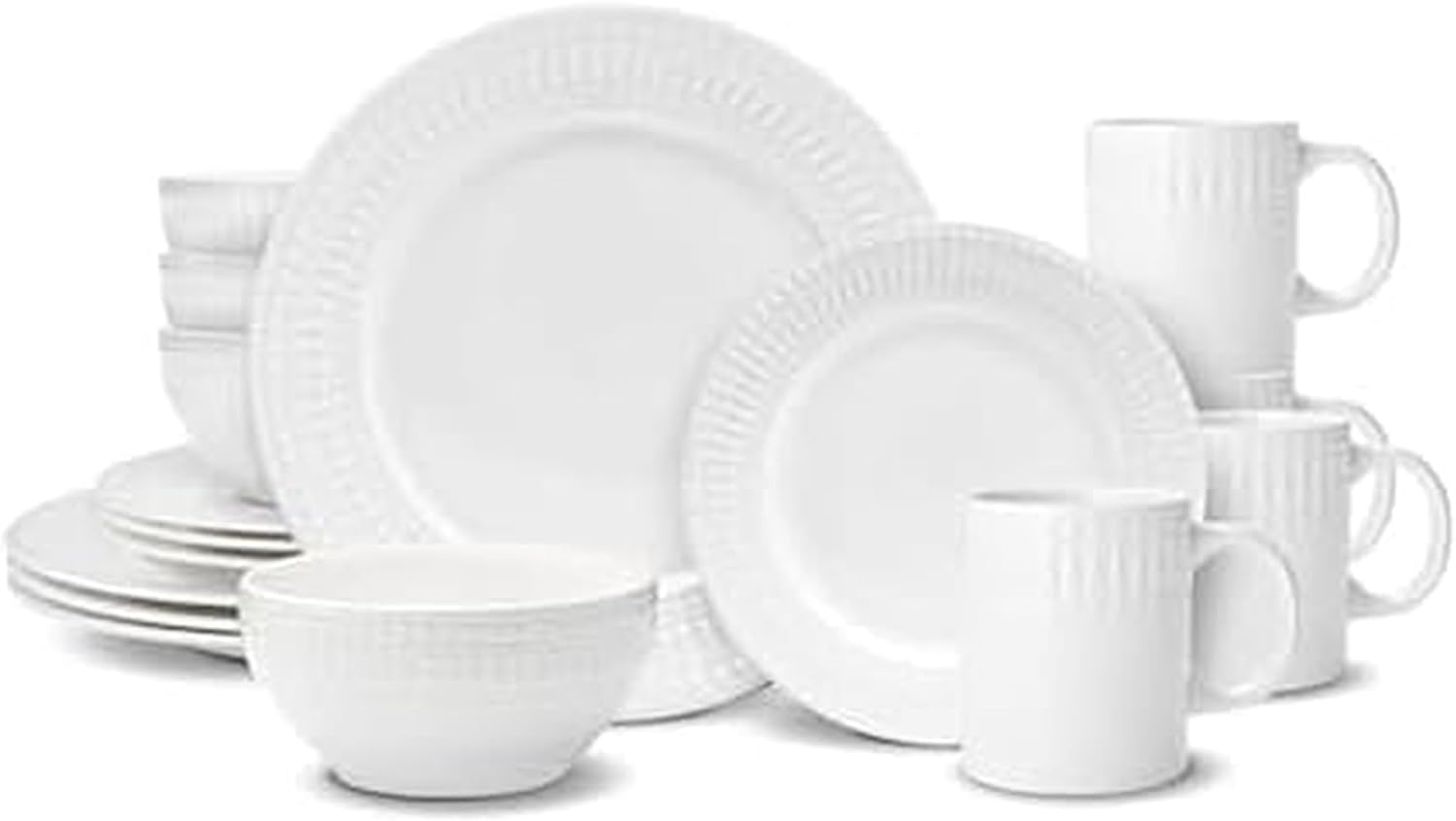Pfaltzgraff Cassandra 16-Piece Porcelain Dinnerware Set, Service For 4 Pfaltzgraff Cassandra 16-Piece Porcelain Dinnerware Set, Service For 4