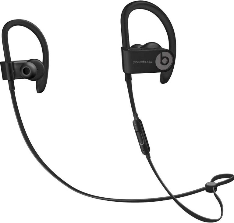 Powerbeats3 Wireless In-Ear Headphones - Black (Renewed)