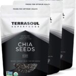 Terrasoul Superfoods Organic Black Chia Seeds, 7.5 Pounds (Pack of 3), Bulk Size, Non-GMO, Vegan, Gluten-Free
