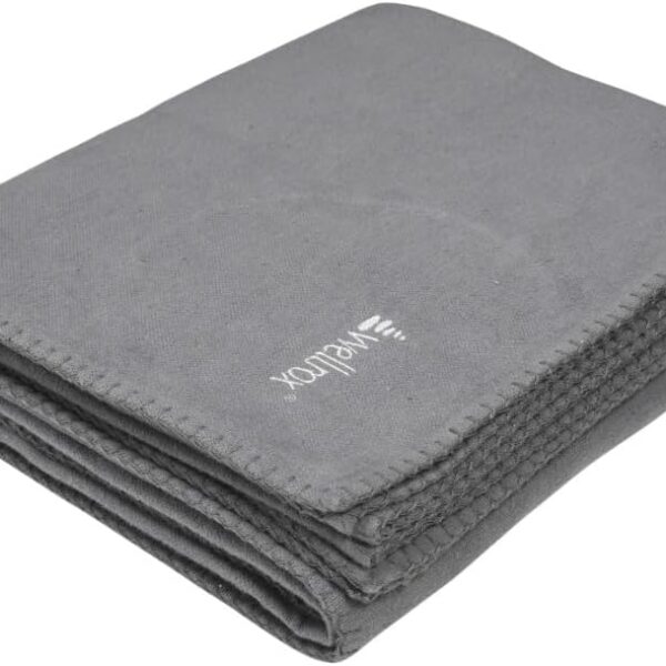 Wellrox Yoga Blanket 100% Indian Cotton - Yoga Blanket for Restorative Yoga Perfect, Relaxing, Renewing, Yoga Blanket, Yoga Blankets Cotton, Meditation Blanket, Restorative Yoga Props
