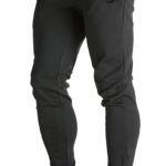 BROKIG Men's Zip Joggers Casual Gym Workout Track Pants
