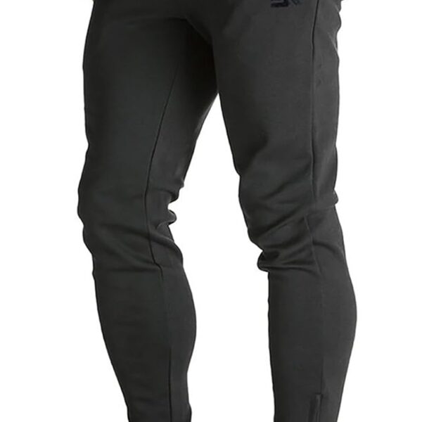 BROKIG Men's Zip Joggers Casual Gym Workout Track Pants