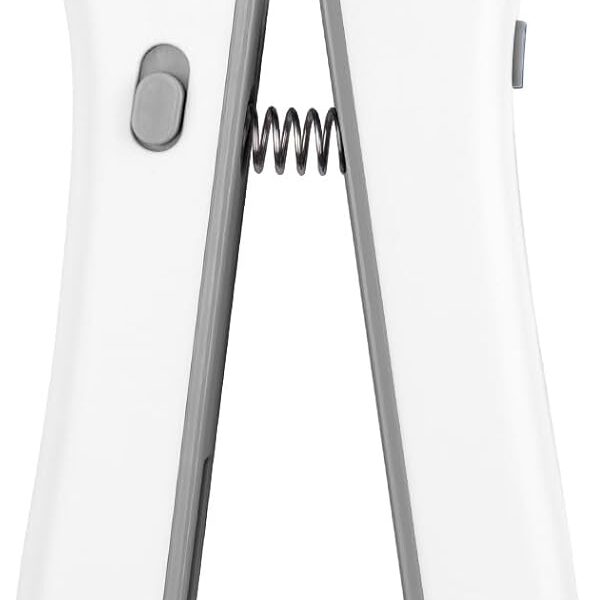 Type-C Rechargeable Dog & Cat Nail Clippers - LED Pet Nail Trimmer Extra Sharp for Small & Medium Dogs (Gray)