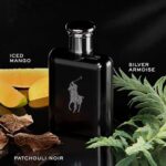 RALPH LAUREN FRAGRANCES – Polo Black – Eau de Toilette – Men’s Cologne – Woody & Fresh – With Patchouli, Sandalwood, and Mandarin – Medium Intensity