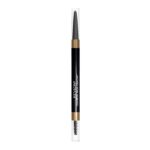 Revlon ColorStay Brow Creator, 2-in-1 Precise Eyebrow Pencil & Powder with Spoolie Brush, Waterproof & Long Lasting, 615 Soft Black, 0.003 oz