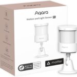 Aqara Motion and Light Sensor P2, Motion Detector with Light Sensor, Matter Over Thread, Requires 2-in-1 Matter Controller & Thread Border Router, Supports Apple Home, Alexa