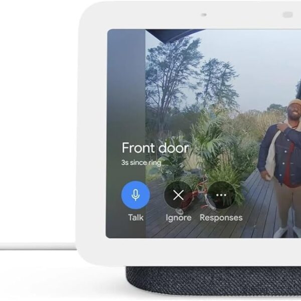 Google Nest Hub 7 Smart Display 2nd Generation with Google Assistant - Charcoal
