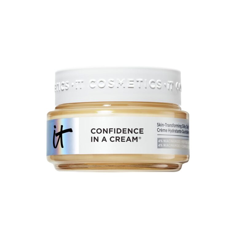 IT Cosmetics Confidence in a Cream - Face Moisturizer, Hydrating & Anti Aging, Visibly Reduces Fine Lines & Wrinkles, 48H Hydration, Repairs Skin Barrier, Squalane, Ceramides, For All Skin Types