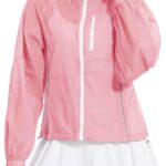 Avoogue Women's UPF 50+ Sun Protection UV Jacket Full Zip Lightweight Jacket Athletic Workout Hoodie