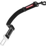 EzyDog Click  Dog Seat Belt for Car, Dog Harness Adjustable Seatbelt Attachment  Heavy Duty Nylon Seat Belt Webbing (17.5in - 26in)