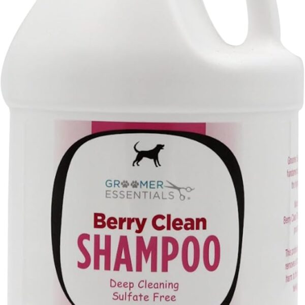Groomer Essentials Berry Clean Dog Shampoo Gallon