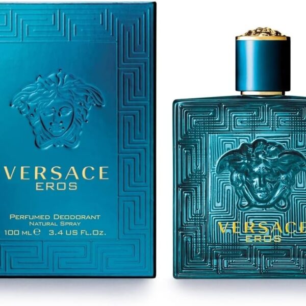 Versace Eros for Men 3.4 oz Perfumed Deodorant Spray