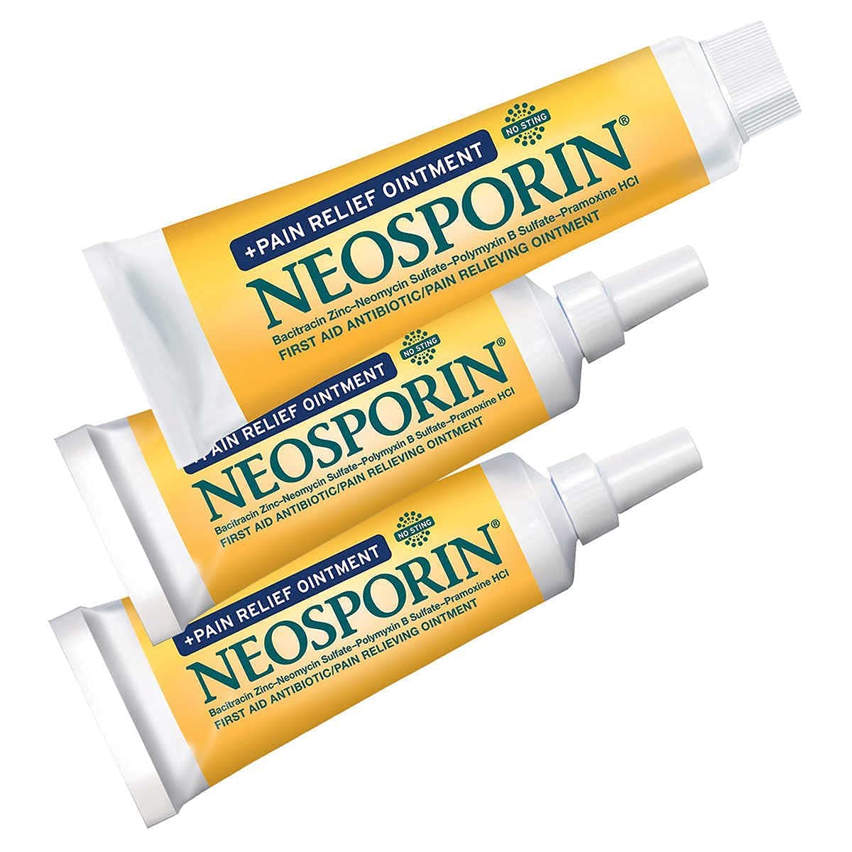 Neosporin Pain Relief Ointment First Aid Antibiotic Treatment 3 Pack Value Pack Neosporin Pain Relief Ointment First Aid Antibiotic Treatment 3 Pack Value Pack