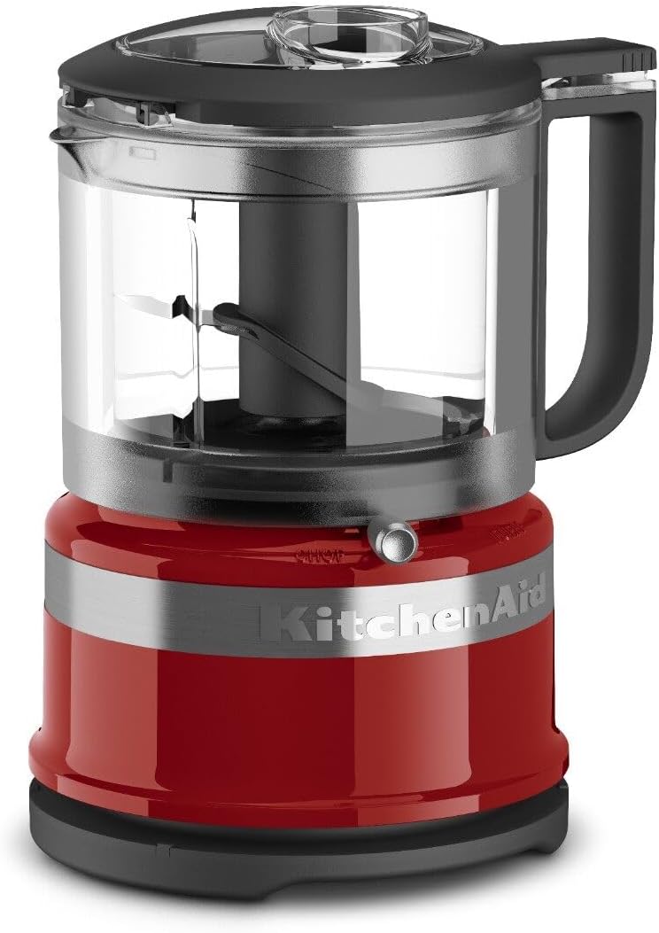 KitchenAid KFC3516ER 3.5 Cup Food Chopper, Empire Red, One Size KitchenAid KFC3516ER 3.5 Cup Food Chopper, Empire Red, One Size