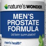 Nature's Wonder Men's Prostate Formula with Saw Palmetto, Beta-Sitosterol & Lycopene, 200 Softgels, 100 Days Supply