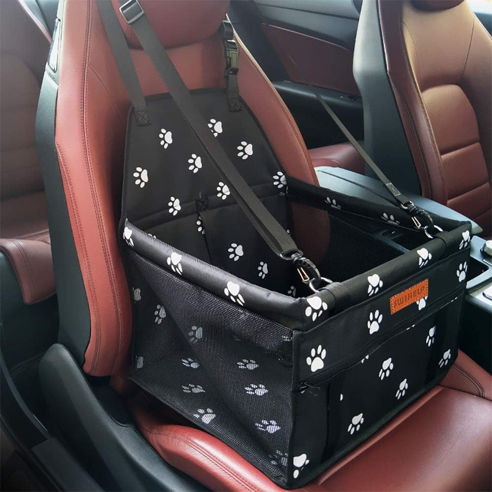 Dog Car Seat Puppy Portable Pet Booster Car Seat with Clip-On Safety Leash and PVC Support Pipe, Anti-Collapse,Perfect for Small Pets Dog Car Seat Puppy Portable Pet Booster Car Seat with Clip-On Safety Leash and PVC Support Pipe, Anti-Collapse,Perfect for Small Pets