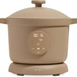 Our Place Dream Cooker | 6 Qt Ceramic Nonstick Multicooker & Pressure Cooker with Touchscreen Controls & Auto Steam Release | 4 Modes: Pressure Cook, Saut/Sear, Slow Cook & Warm | Steam