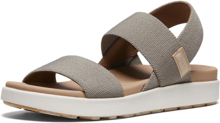 KEEN Women's Elle Backstrap Casual Platform Open Toe Wedge Sandals
